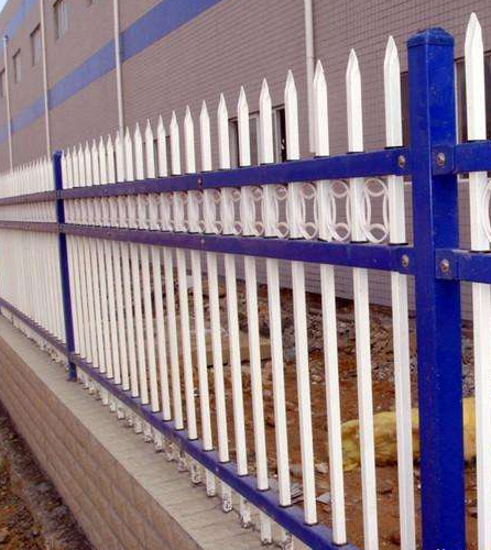 江西围墙锌钢护栏工程案例