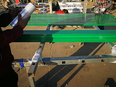 贵阳围墙铁艺护栏工厂案例