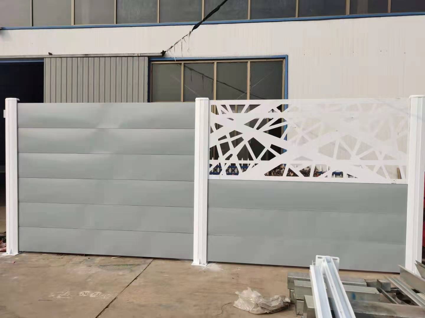 雄安建筑装配式围挡安装成功